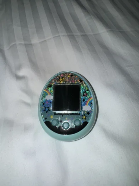 Bandai Tamagotchi Meets Magical Green Electronic Virtual Pet Game Japanese