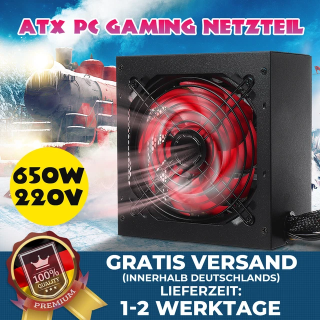 POWER SUPPLY AMING Desktop Chassis Power Passive Power Quiet Fan 20 ...