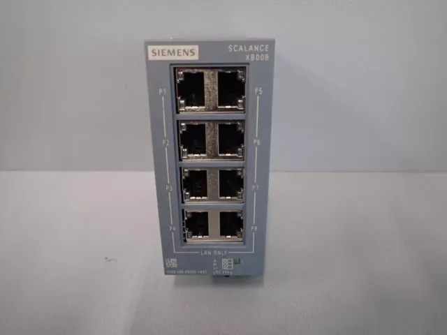6GK50080BA001AB2 - SIEMENS - 6GK5008-0BA00-1AB2 / Module Ethernet switch  USED