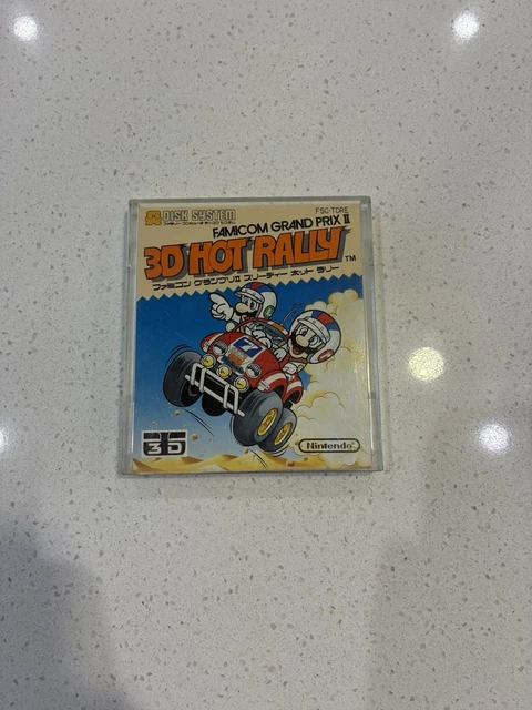 FAMICOM GRAND PRIX 3D Hot Rally (Disk System) Famicom/NES JP GAME
