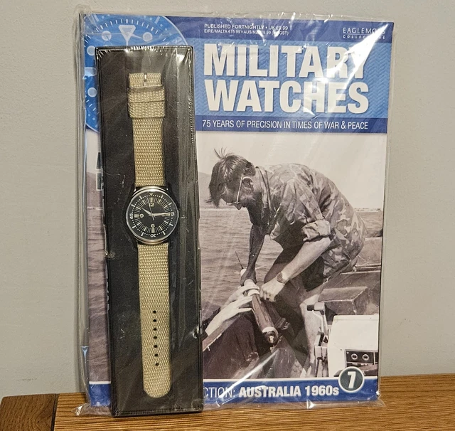 EAGLEMOSS COLLECTIONS MILITARY Watch: 1960s Australian Naval Diver