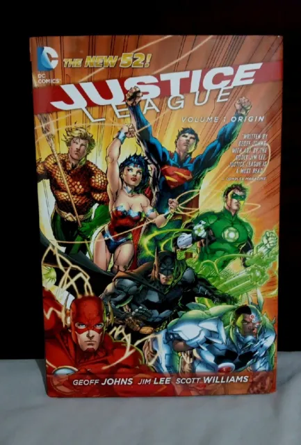 Justice League Vol. 1: Origin (The New 52) - Hardcover By Johns, Geoff