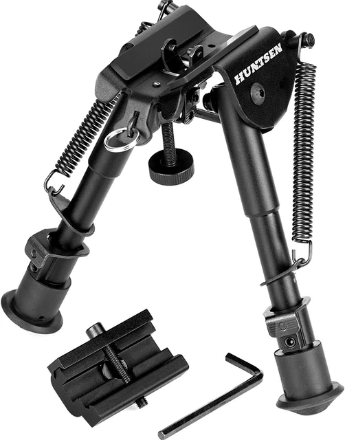 Tactical Rifle Bipod Picatinny Rail Mount Adjustable Height Shooting Hunting New