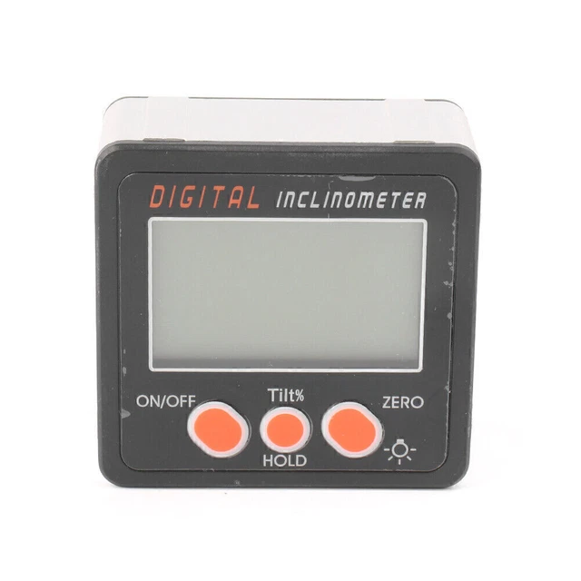 4x90° Digital Inclinometer Level Protractor Angle Finder Bevel Gauge Magnet New