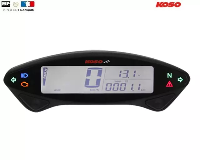 Compteur de vitesse digital Koso XR-SRN