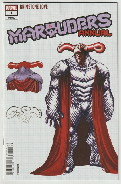 Marauders Annual (2022) #1 - David Balden 1:10 Design Variant - Orlando - Marvel