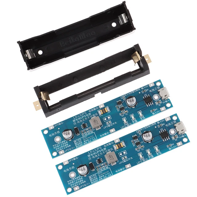 Batteria al litio 5 V/9 V/12 V 18650 modulo step up scheda di protezione UPS S TS