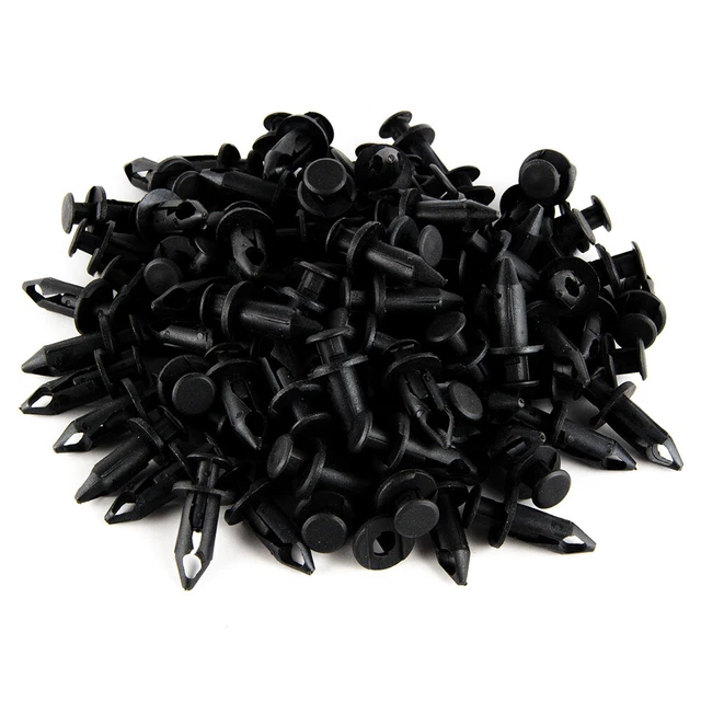 100PCS For Honda Trx 350 300 250 250EX Clips Retainer Push Pin Body Panel Fender