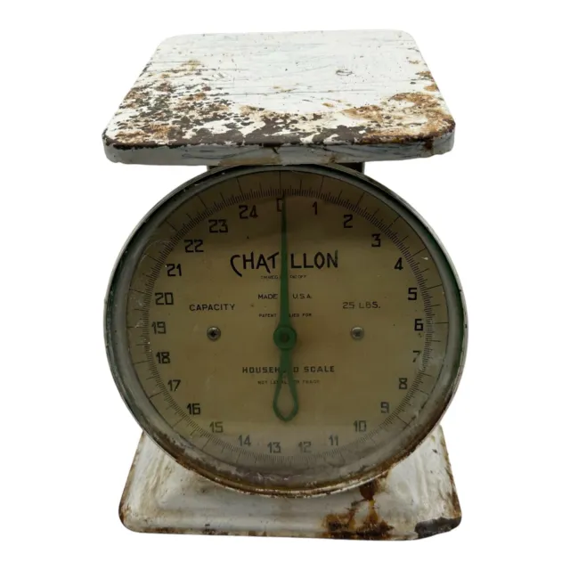 chatillon scale vintage - 25 Pounds - Farmhouse
