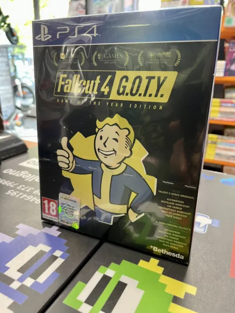 Fallout 4 Game Of The Year Edition G.O.T.Y. con Steelbook Ita PS4 NUOVO SIGILLAT