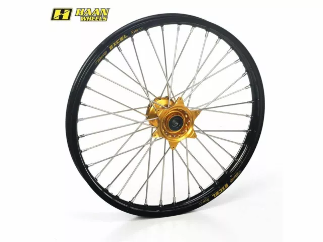 Roue avant complète HAAN WHEELS SM Tubeless 17x3,50x36T - NEUF