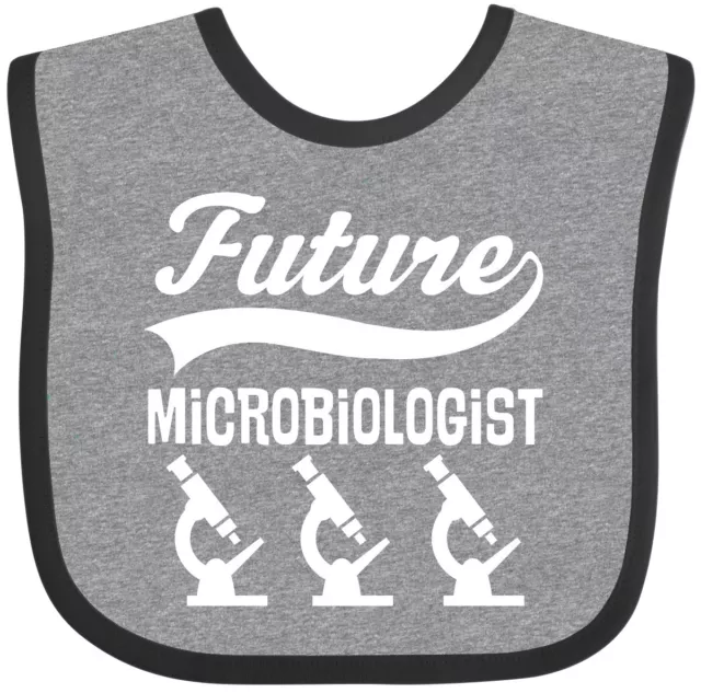 Inktastic Future Microbiologist Researcher Baby Bib Biologist Scientist Childs