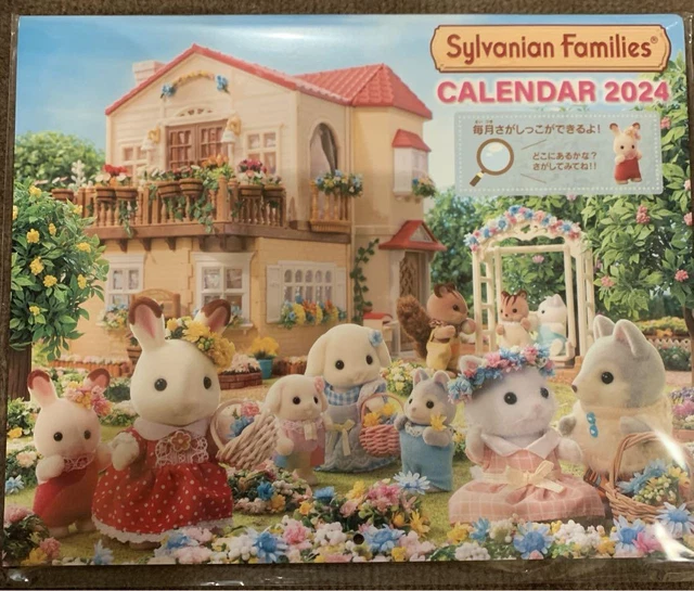 SYLVANIAN FAMILIES CALENDAR 2024 41.82 PicClick