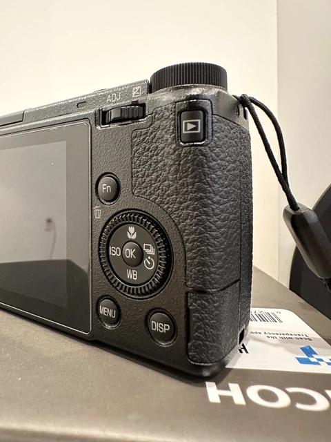 Ricoh GR III Digital Camera Black 658 Shutter Count 10