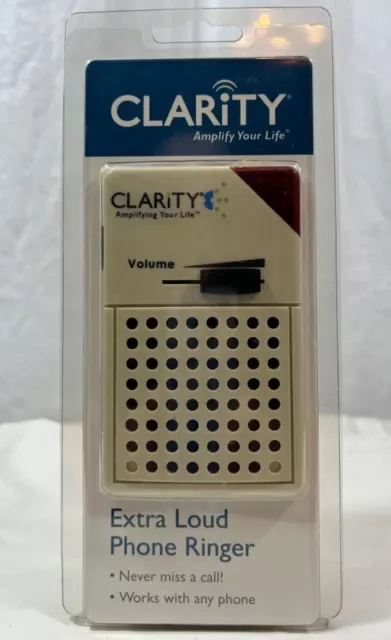 Clarity WR100 Extra Loud Phone Ringer 95db For Landline Walker Ameriphone NIP