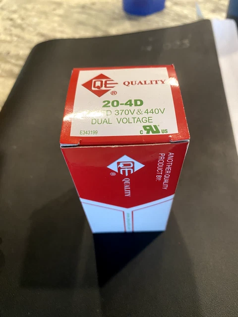 QE Quality 20 MFD Motor Run Capacitor 370 / 440 VAC (20-4D)