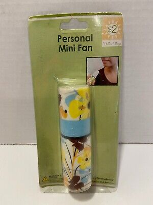Mini Handheld Fan, Personal Portable Battery Powered Fan Flower Design New!