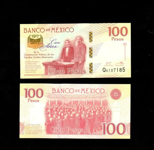 Mexico 100 Pesos, 2016, P-130c, UNC, Commemorative