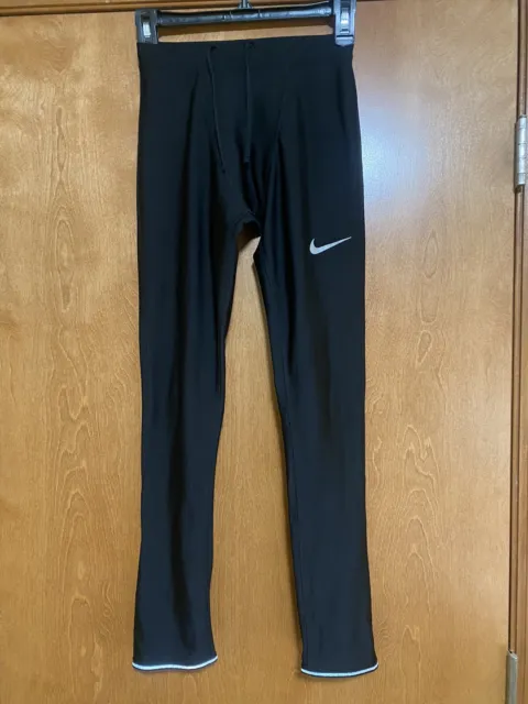 Nike Mens Mobility Power Reflective Running Tights Black DB4103-010 Size M  BNWT