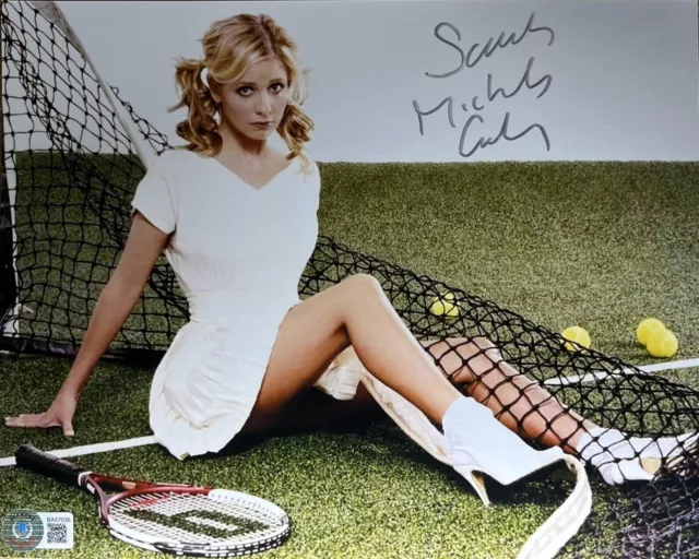 Sarah Michelle Gellar Autographed Signed 8x10 Photo BAS COA