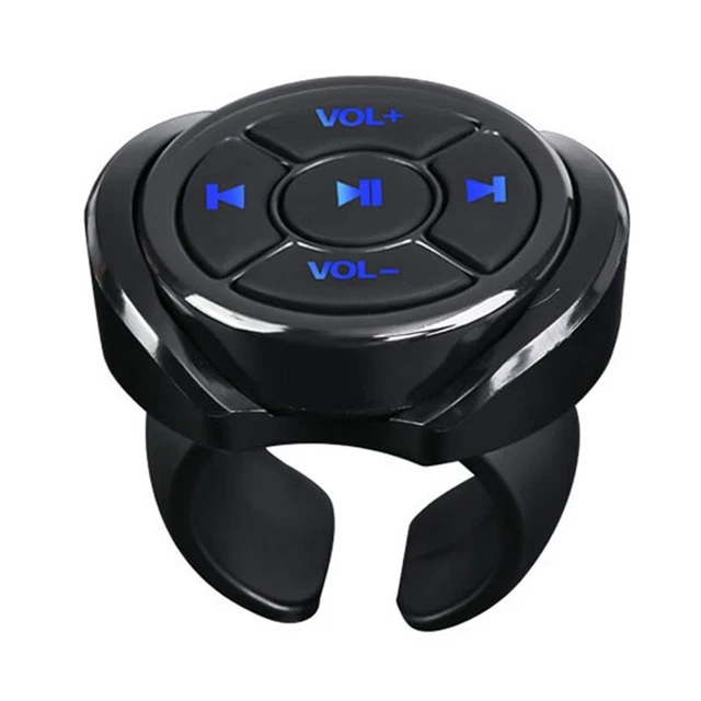 Bluetooth Sans Fil Bouton MultiméDia TéLéCommande Voiture Moto VéLo Volant 7455