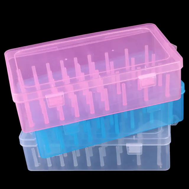 42 Axis Sewing Threads Box Transparent Needle Wire Storage Organizer Containe-wf