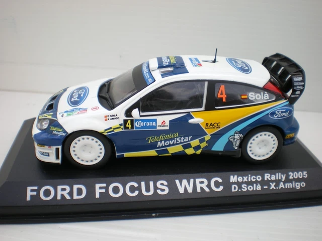 Ford Focus Wrc D. Sola Rallye Mexico 2005 Neuf 1/43
