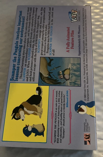 THE ADVENTURES OF Scamper (VHS, 1990) £2.74 - PicClick UK