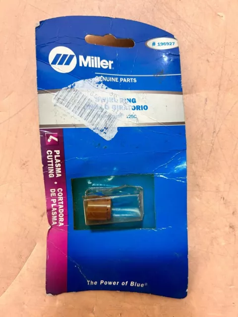Miller Electric 12c Ice Swirl Ring 196927 Genuine