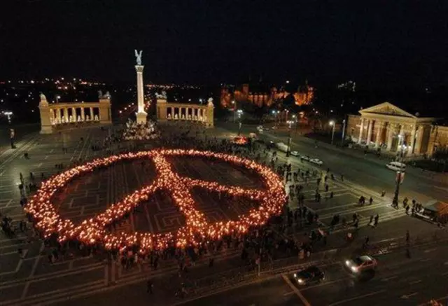 Peace Sign Lapel Hat Pin Up Anti War Protest American Chicken Us Vietman War Wow 3