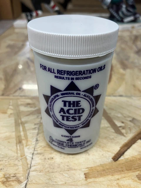 The Acid Test HS16001 to test HVAC oil Highside Chemicals