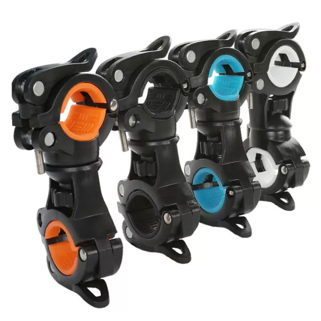 Bicycle Torch Stand Holders Bike Front Light Flashlight Clip Cycling Accessories