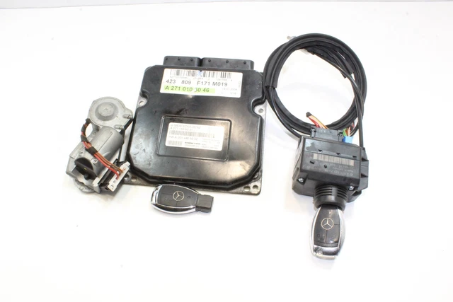 MERCEDES-BENZ SLK200 R171 Auto Moteur ECU Set A2710105046 1.8 Essence 135kw 2008