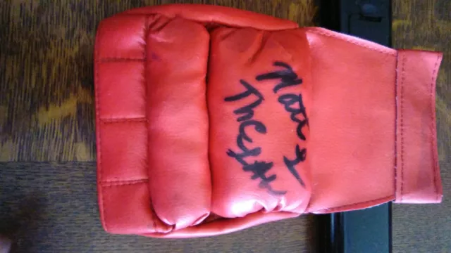 Glove Gant Ufc Vintage Signed Matt Lindland With Certificate Authenticity