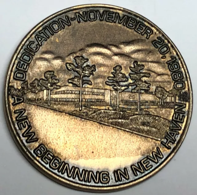 # C4380     G. & O.  Manufacturing  Co., New Haven,  Ct.   Bronze    Medal,