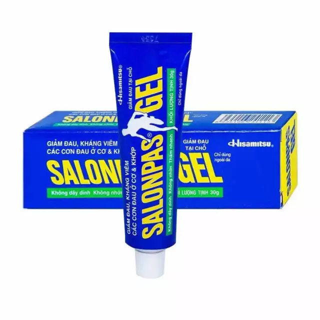 Salonpas Gel Cream 30g - Muscle Pain Relief