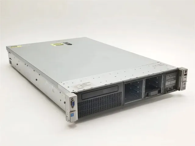 HP Proliant DL380p Gen8 8SFF 1x 2.20GHz E5-2660 CPU 64GB RAM 331FLR NIC 2 x 750W