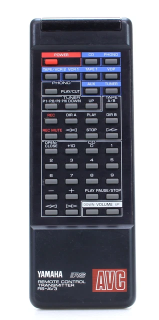Télécommande Yamaha RAV521 ZJ66500 D'Origine Pour Ampli - Occasion Garantie 6 Mois