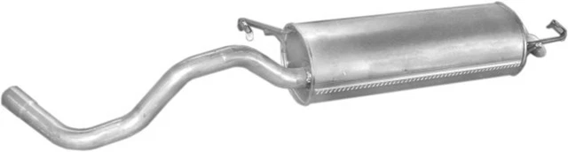 Terminale silenziatore post-silenziatore POLMO 30.234 per VW GOLF AUDI SEAT LEON A3 4