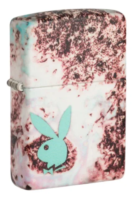 Zippo 540 Color Process Design Playboy Bunny Head WindProof Lighter 48379