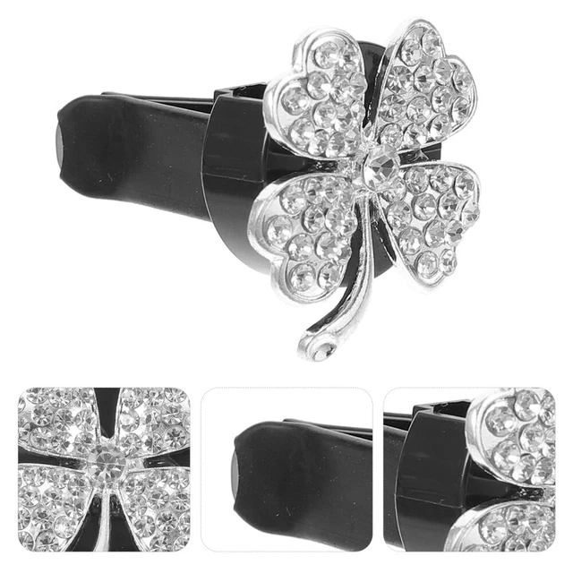 Clip Sfiato Auto Decorazioni Decorative Profumo Quattro Foglie