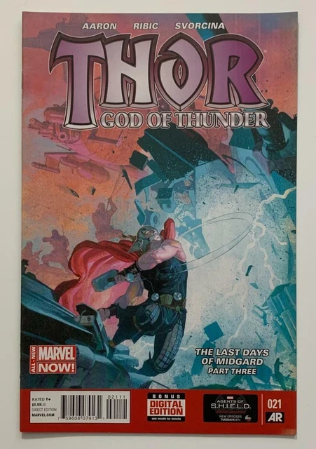 Thor God Of Thunder #21A (Marvel 2014) FN/VF condition.