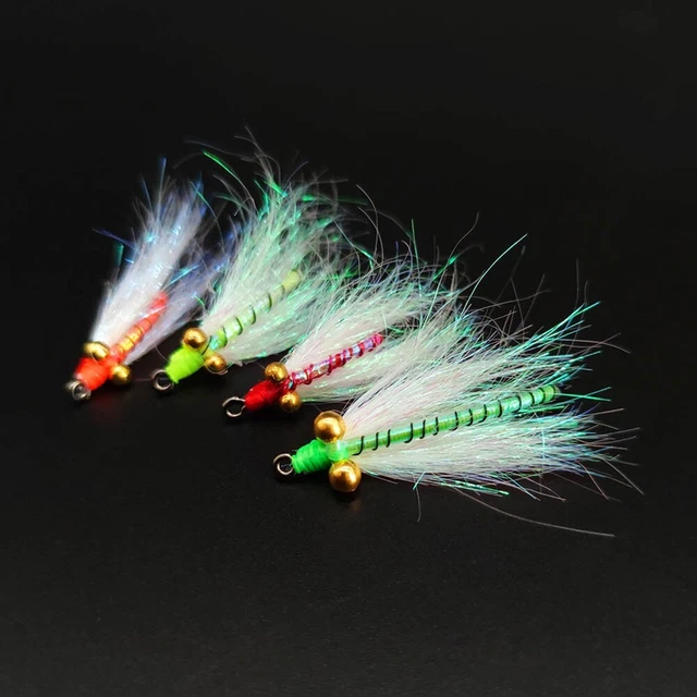 Acheter Mouches humides Kit de mouches de pêche à la mouche bar saumon truites mouches flottantes coulantes avec boîte à mouches