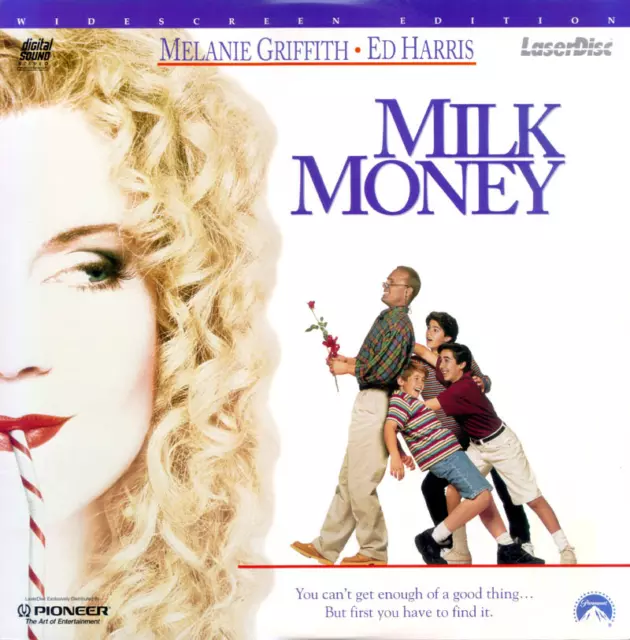 MILK MONEY WS CC NTSC LASERDISC Melanie Griffith, Ed Harris