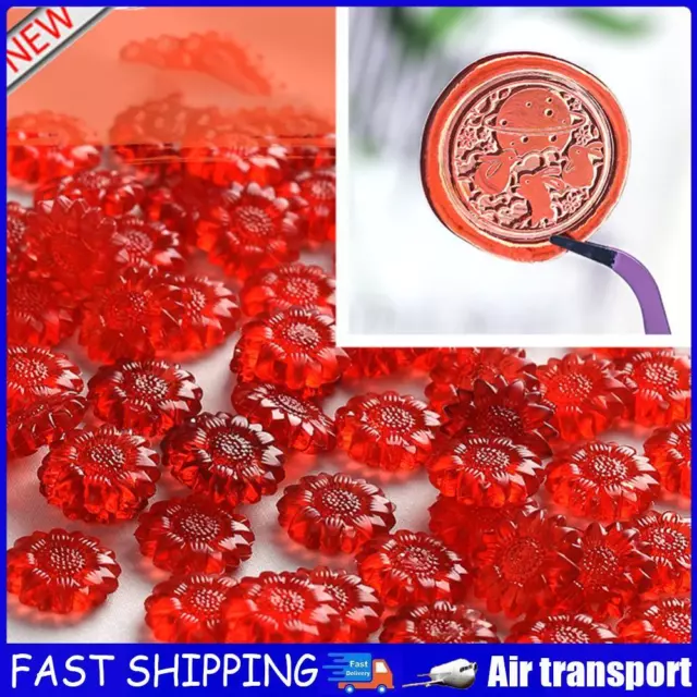 Sunflower Wax Particles Seal Stamp Wax Beads for DIY Scrapbook (B) AU