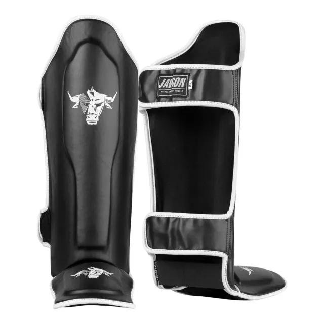 Shin Instep Guards Pads MMA Legs Foot Protection Training Kick Boxing by Javson