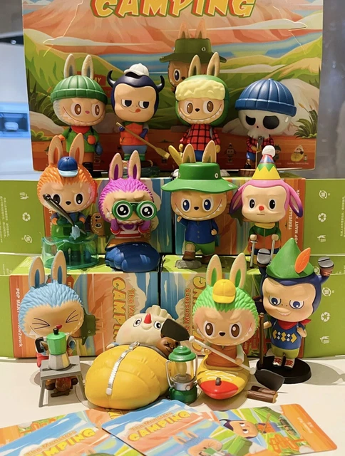 Labubu Fast POP MART LABUBU The Monsters Camping Series Full set 10 authentic Fast ...