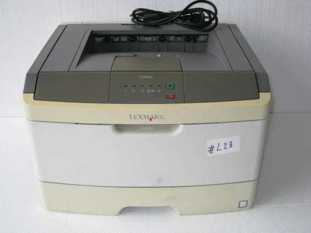 Lexmark E260dn Workgroup Laser Printer w/ Toner [Count: 69K] (WORKS GREAT) #L28