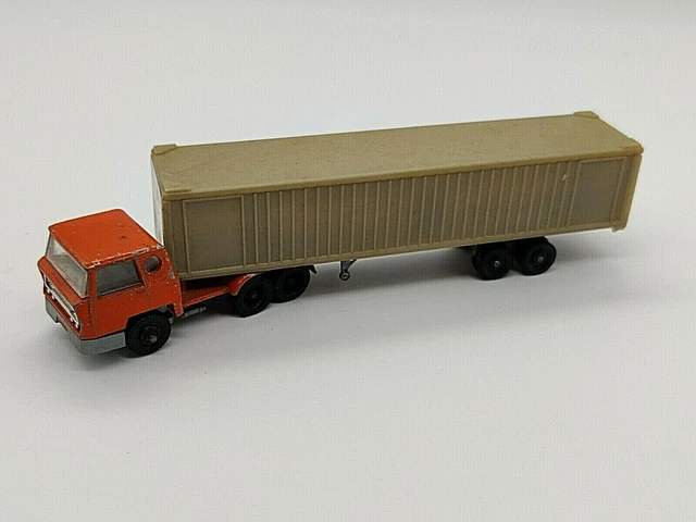 Camion Majorette Ancien – échelle 1/100, Bernard, Peinture Calliacolor, Années 1965