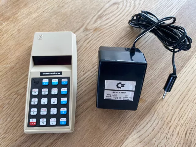 Calculatrice Commodore SR 7919 Qui Fonctionne